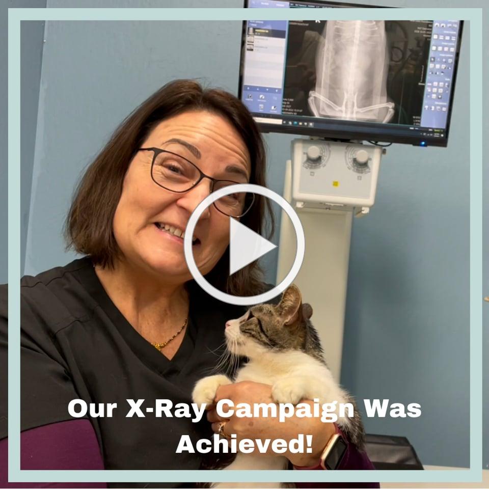 Thank You To All Our Donors - Our new X-Ray Machine is Here!